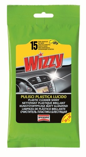 LIMPIEZA DE PLASTICO BRILLANTE 15 WIPES