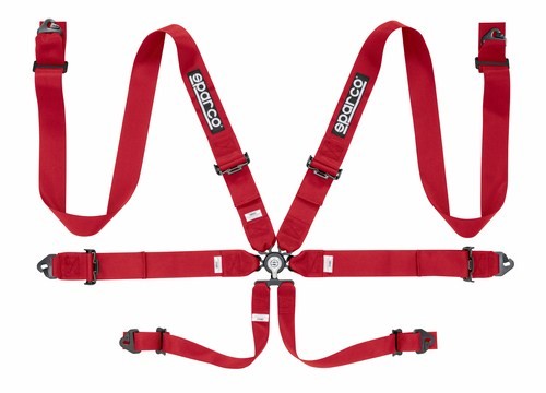 ARNES 6PT P-3" PULL UP ROJO