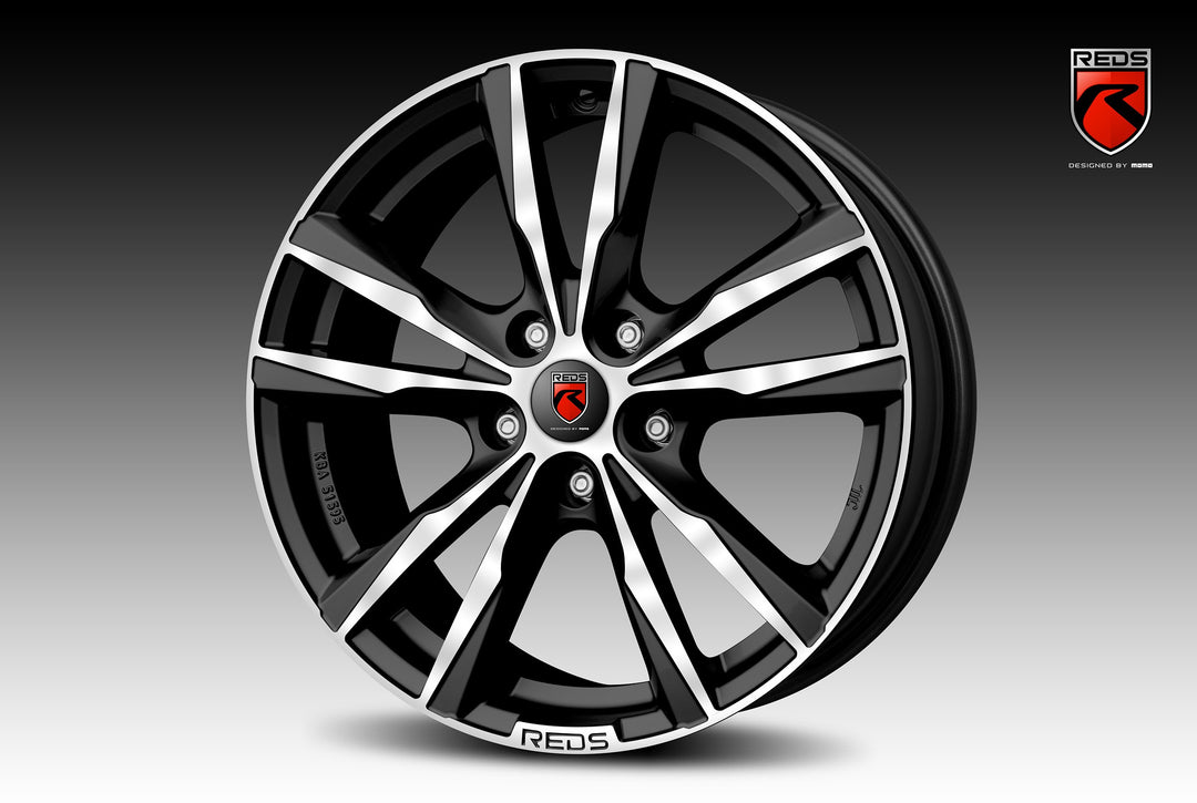 MOMO K2 BLACK RIM P 65X15 25 4X108 65.1 |NAD|