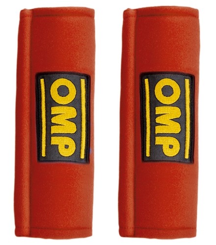 KIT DE ALMOHADILLAS OMP X 3"BELTS ROJO