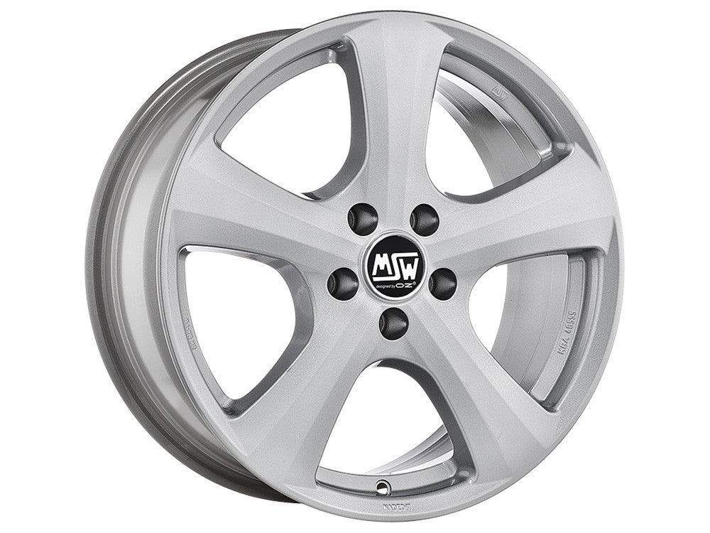 LLANTA MSW MSW 19 W 6.5x15 ET43 4x100 FULL SILVER KBA NAD