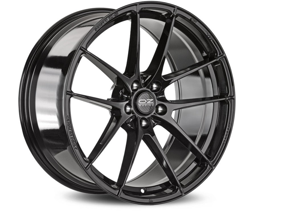 LLANTA OZ LEGGERA HLT 8x19 ET45 5x108 NEGRO BRILLANTE TUV NAD