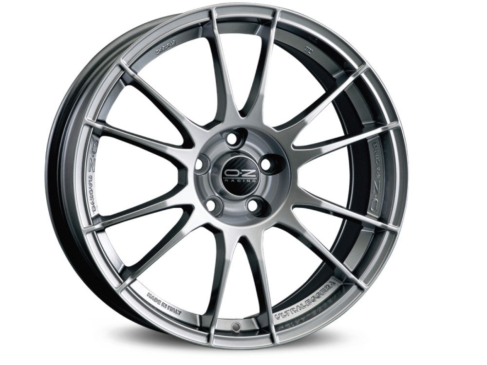 OZ ULTRALEGGERA RIM 7.5x17 ET40 5x108 CHRYSTAL TITANIUM KBA VIA NAD