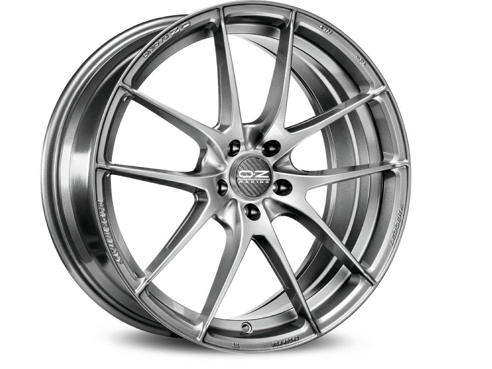 RIM OZ LEGGERA HLT 8x18 ET35 5x100 GRIGIO CORSA BRIGHT KBA NAD