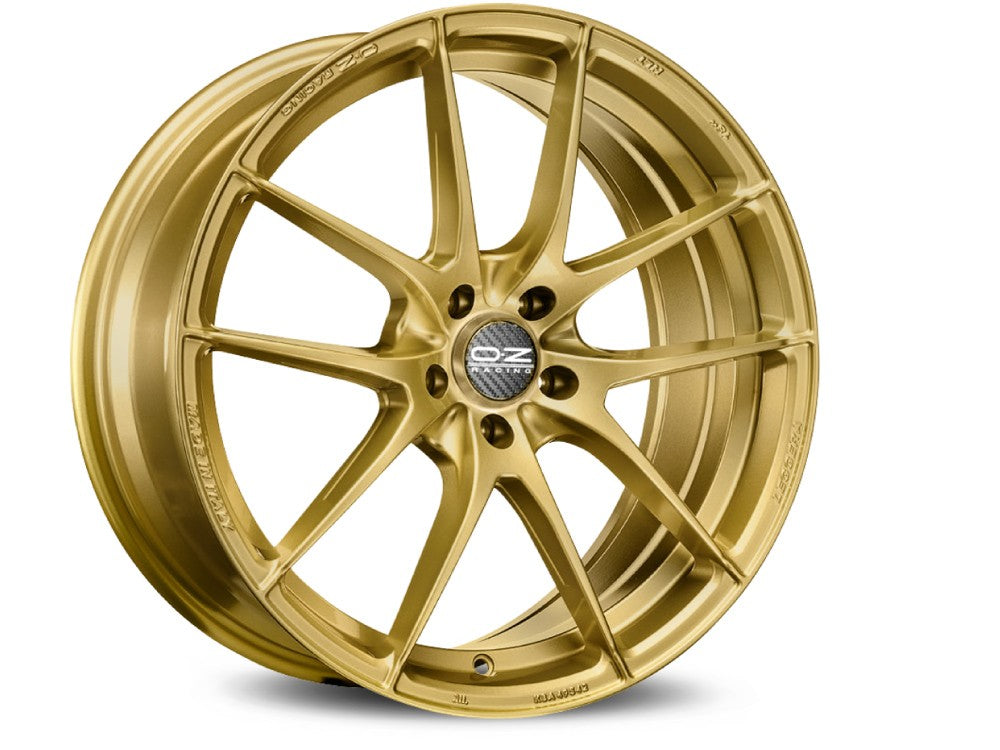 RIM OZ LEGGERA HLT 7.5x17 ET35 5x100 RACE GOLD KBA NAD