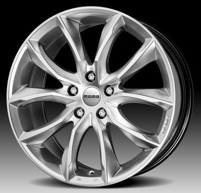 MOMO SCREAMJET 8.0X17 ET40 5X114 SILVER 72.3 VIA WHEEL