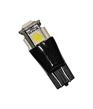 SMD-LED T10  ULTRABLANCO  170MA  CON RESISTOR 2 X 5 SMDS