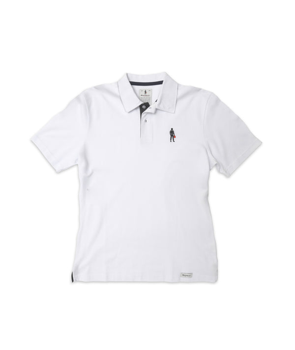 POLO MANGA CORTA BLANCA TALLA M DRIVER ICON