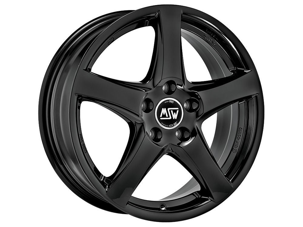 MERCEDES LLANTA MSW 78 6.5x17 ET49 5x112 66.46 GLOSS BLACK