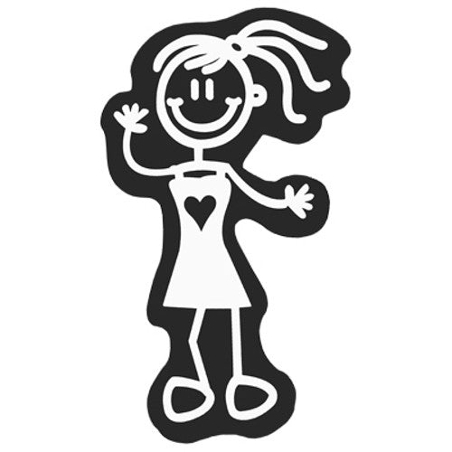 ADHESIVO FAMILIA NIÑA FELIZ CS5 (STOCK LAST )