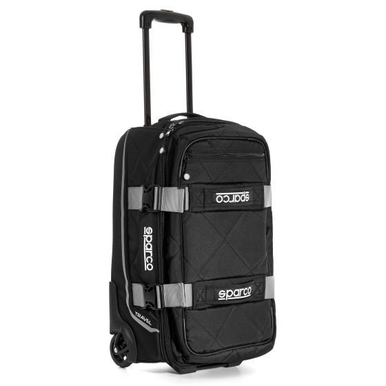 NEGRO/ROJO TRAVEL BOLSA