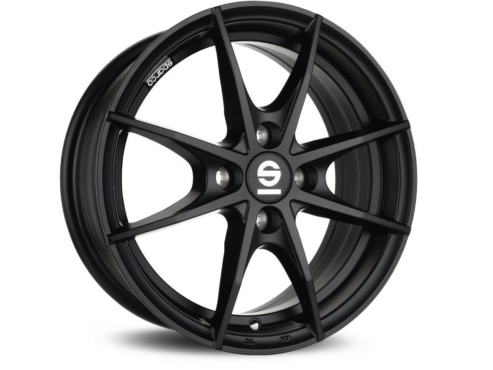 LLANTA SPARCO WHEELS SPARCO TROFEO 4 6,5X16 ET42 4X108 63,34 NEGRO MATE