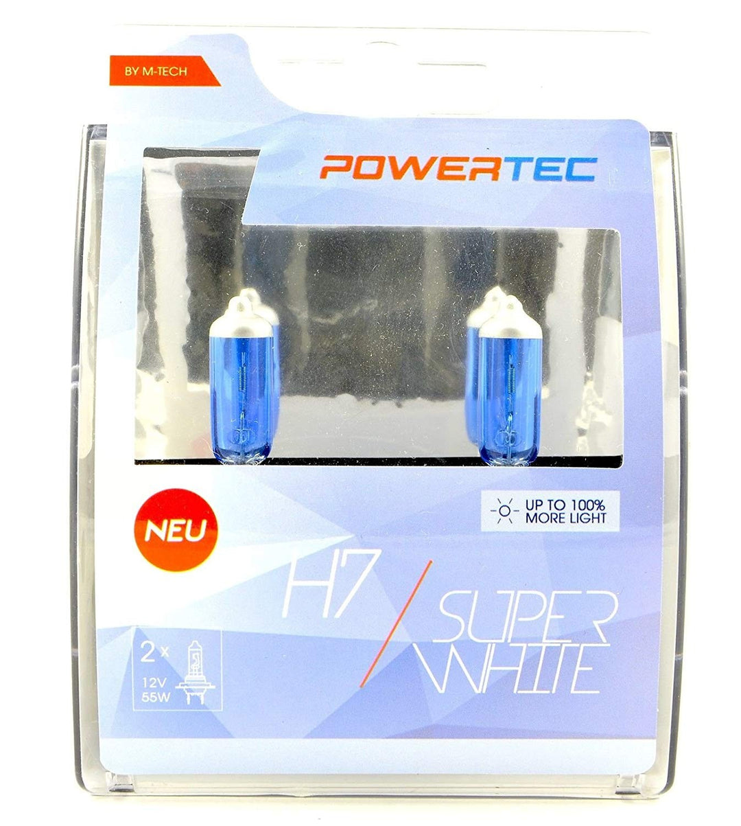 POWERTEC SUPERWHITE H7 12V DUO