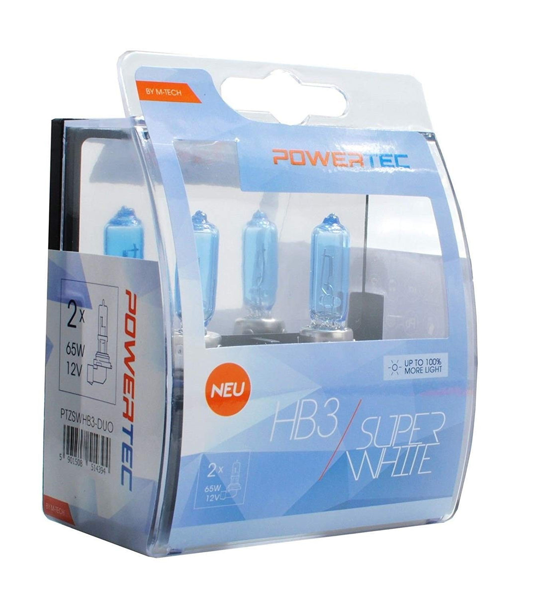 POWERTEC SUPERWHITE HB3 12V DUO