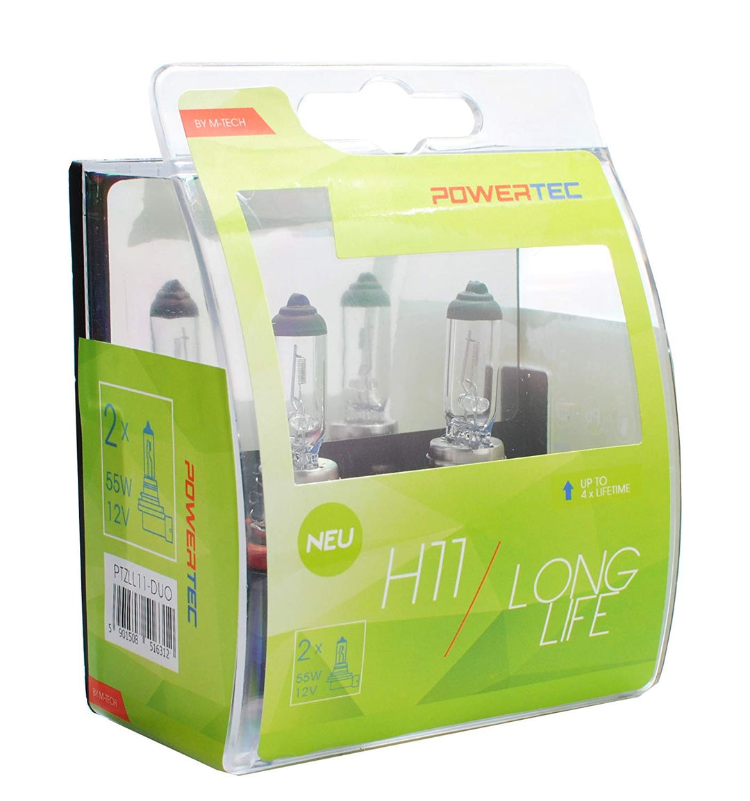 POWERTEC LONG LIFE H11 12V DUO