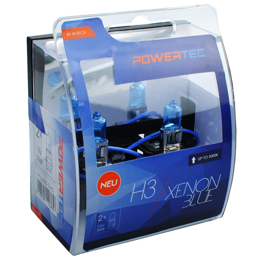 POWERTEC XENON BLUE H3 12V DUO