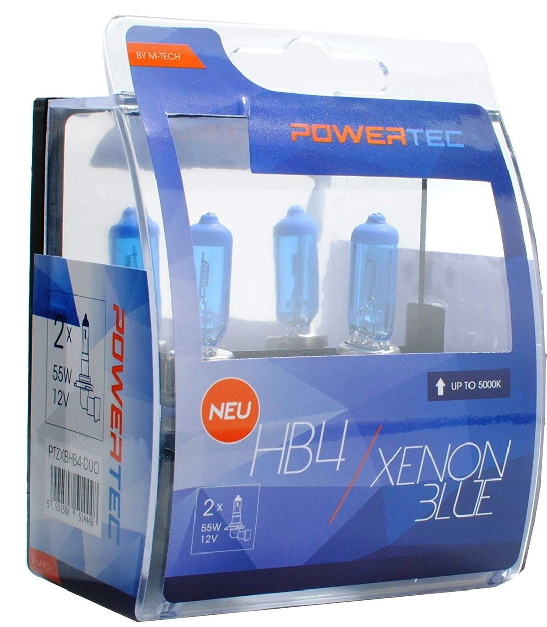 POWERTEC XENON BLUE HB4 12V DUO