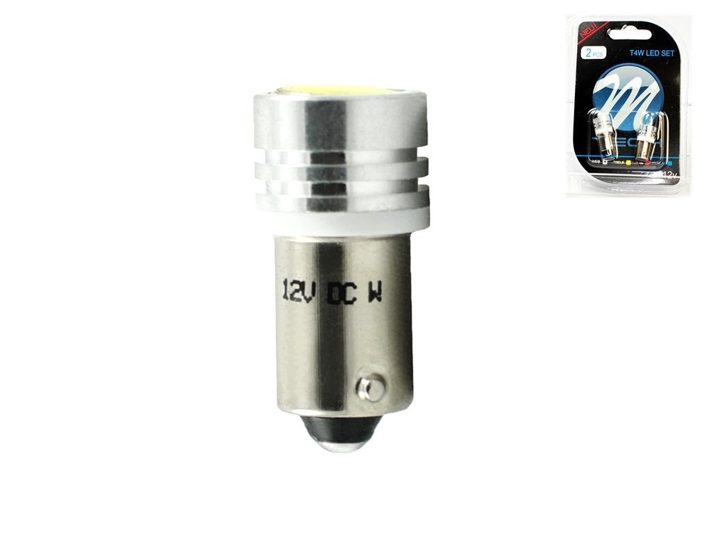 BLISTER 2X LED L016W - BA9S 1XHP BLANCO