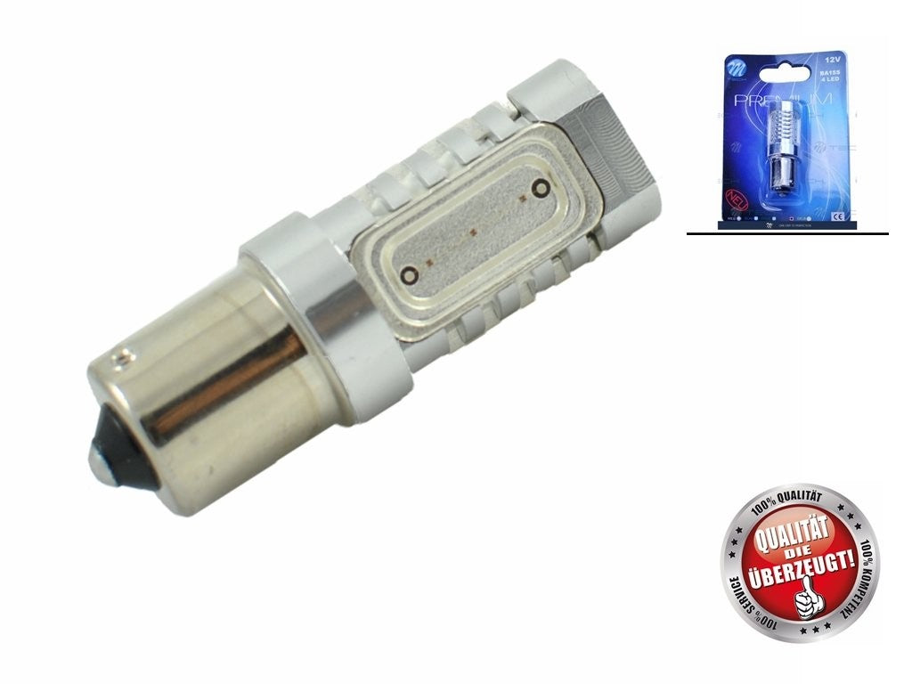 BLISTER 1X LED LBX501R - BA15S 6W ROJO