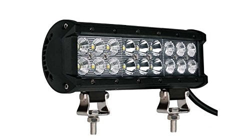 FARO BARRA LED - DOBLE FILA - SOPORTE INFERIOR, 54W 9\" COMBO