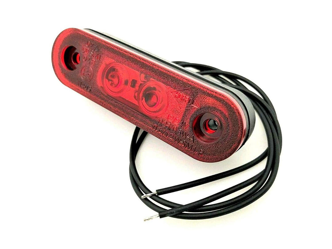 LÁMPARA DE POSICIÓN HORPOL LED HOR72 LD958 12/24V ECE ROJO