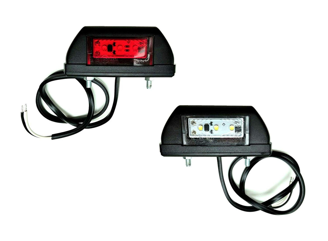 HORPOL LED UMRISSLEUCHTE HOR63 LD703 12/24V ECE WEISS-ROT