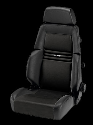 ASIENTO RECARO EXPERT EXPERT S (LT/F) DINAMICA NEGRO/PIEL ARTIFICIAL NEGRO PILOTO&COPILOTO