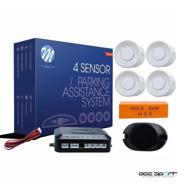 SENSORES DE APARCAMIENTO CP17 18MM ZUMBADOR - PLATEADO