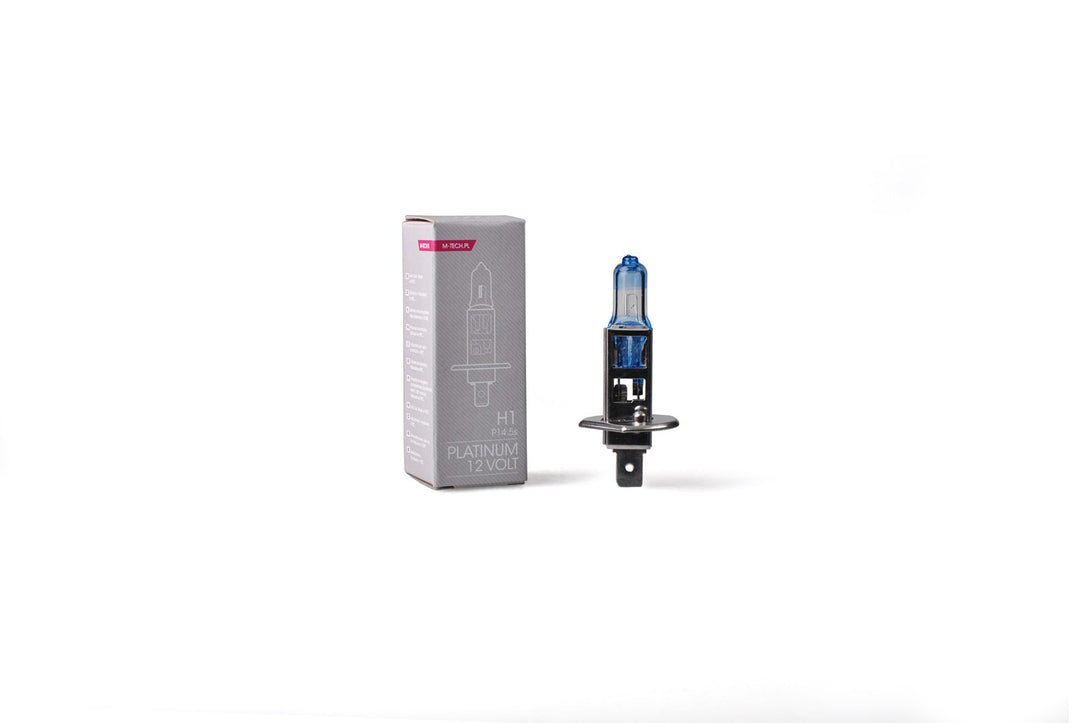 LÁMPARA HALÓGENA M-TECH PLATINUM P14.5S 12V/55W H1 | 10 UDS