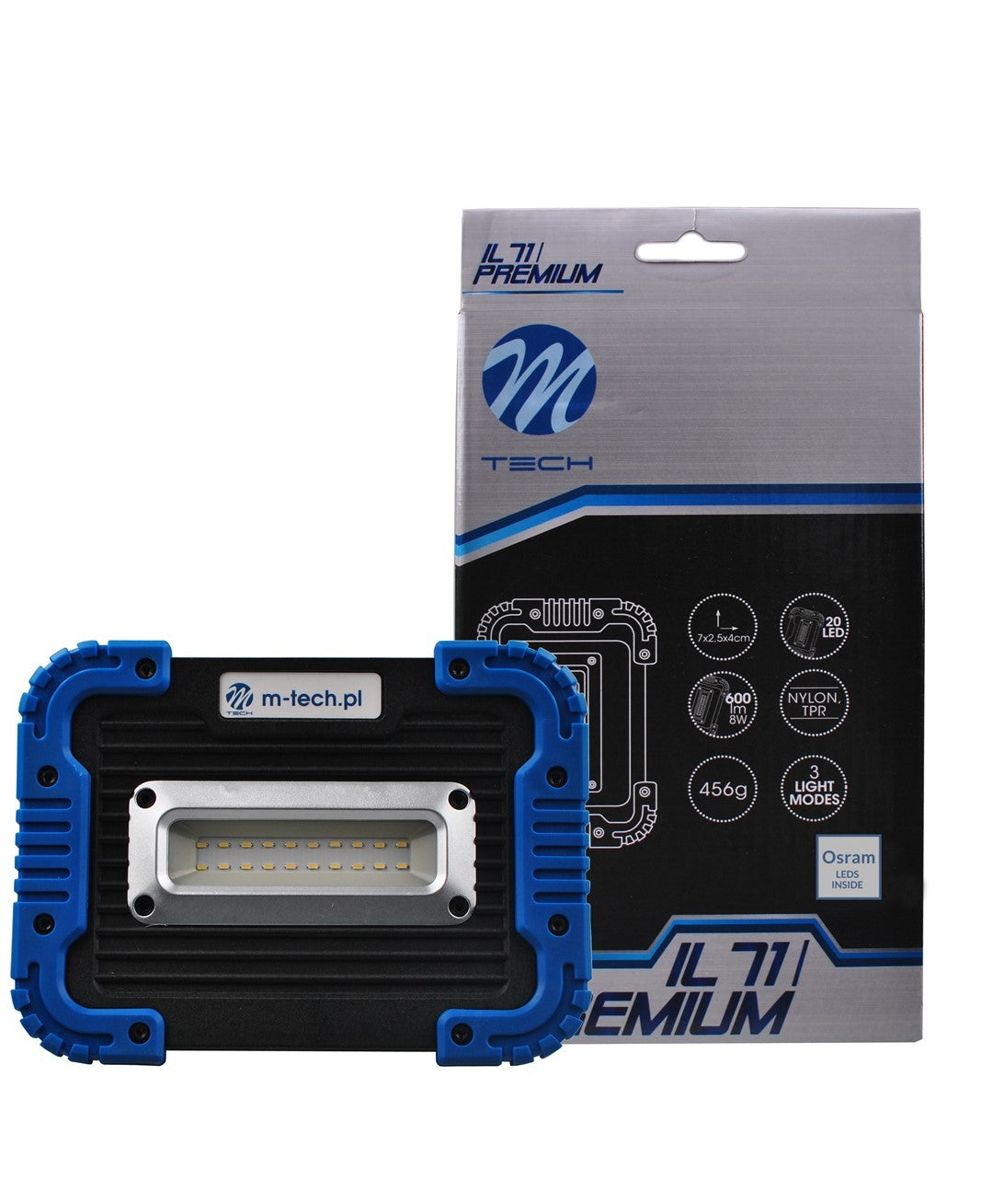 LAMPARA LED MTECH CON TECNOLOGIA OSRAM IL71