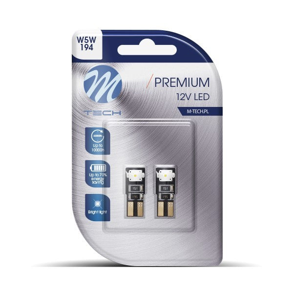 BOMBILLAS LED BLANCO CANBUS 12V W5W/T10