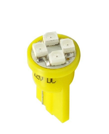 BOMBILLAS LED AMARILLO 12V W5W/T10/R10