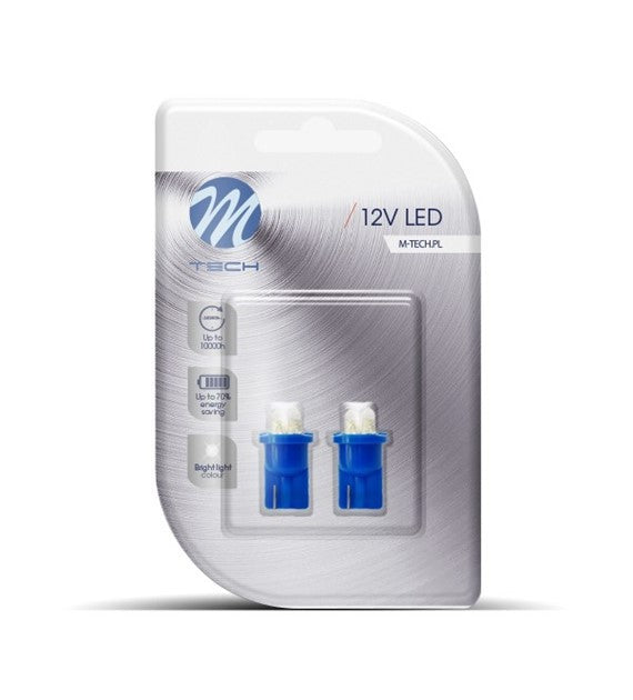 BOMBILLAS LED AZUL12V W5W/T10/R10
