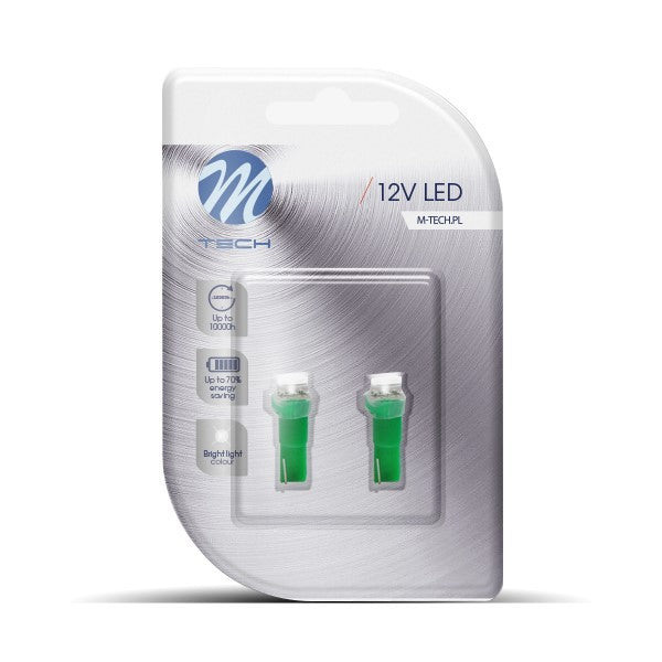 BLISTER 2X LED L053G - T5 1XSMD5050 VERDE