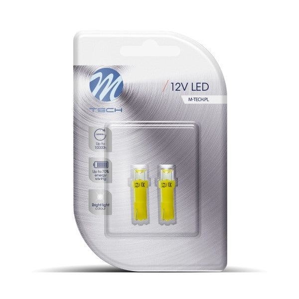 BOMBILLAS LED AMARILLO 12V T5/R5/W1/2W/W2W