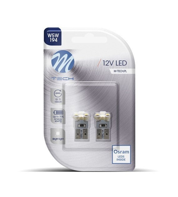 BLISTER 2X LED L069W - W5W 4XSMD2835 BLANCO