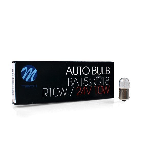 LÁMPARA M-TECH BA15D R5W 24V/5W | 10 UDS