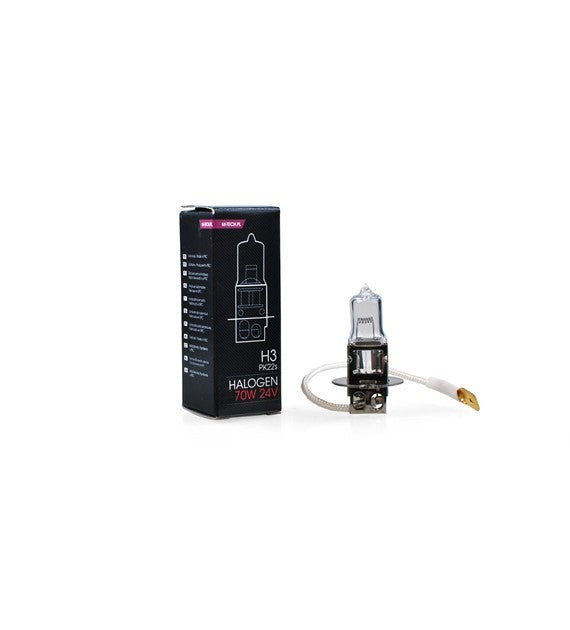 LÁMPARA HALÓGENA M-TECH PK22S 24V/70W H3 | 10 UDS