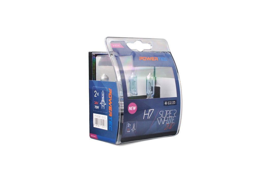 POWERTEC SUPERWHITE H7 24V DUO