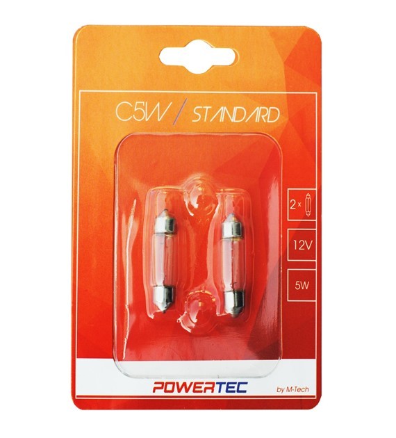 POWERTEC STANDARD W5W 5W W2,1X9,5D 12V BLISTER
