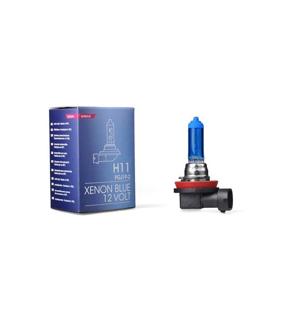 LÁMPARA HALÓGENA M-TECH XENON BLUE PGJ19-2 12V/55W H11 | 10 UDS