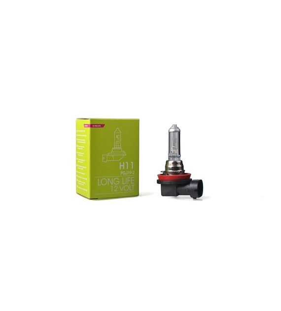 LÁMPARA HALÓGENA M-TECH LONG LIFE PGJ19-2 12V/55W H11 | 10 UDS