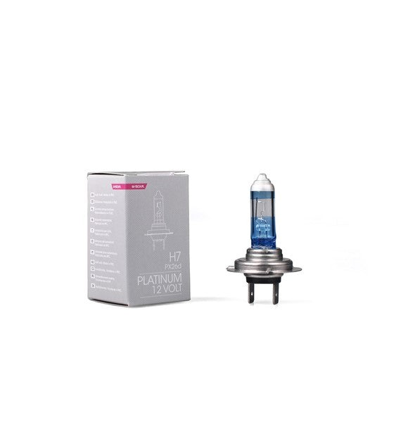 LÁMPARA HALÓGENA M-TECH PLATINUM PX26D 12V/55W H7 | 10 UDS