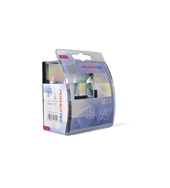 POWERTEC SUPERWHITE H4 12V DUO