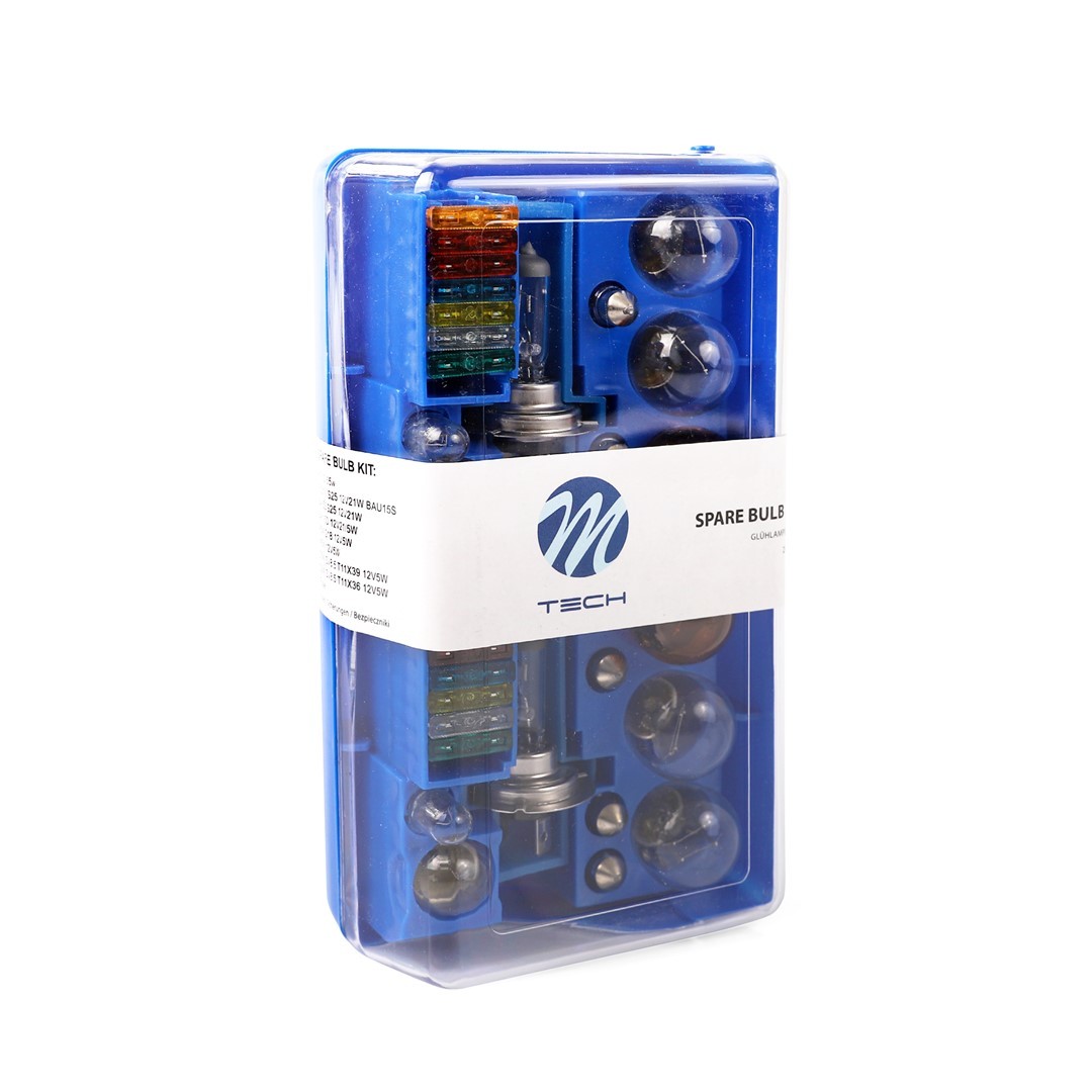 ESTUCHE DE LÁMPARAS M-TECH 2X H7 12V