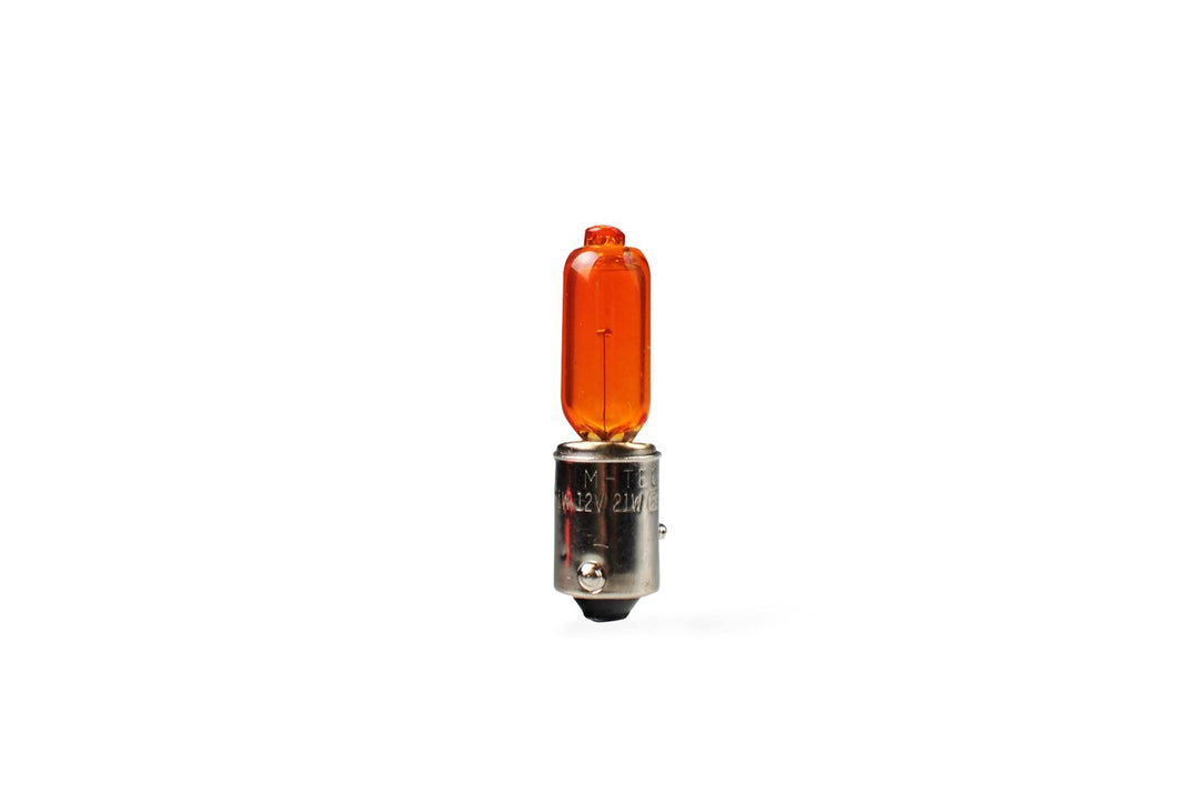 LÁMPARA HALÓGENA M-TECH BAW9S 12V/21W HY21W ÁMBAR | 10 UDS