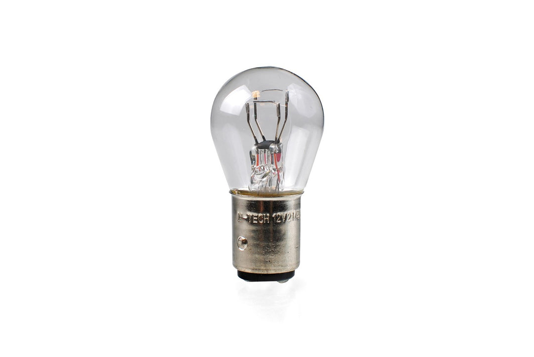 LÁMPARA M-TECH BAZ15D 12V 21/4W CLEAR | 10 UDS