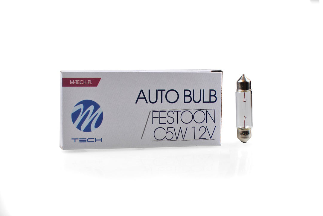 LÁMPARA M-TECH SV8.5-8 12V/5W T11X41 C5W | 10 UDS