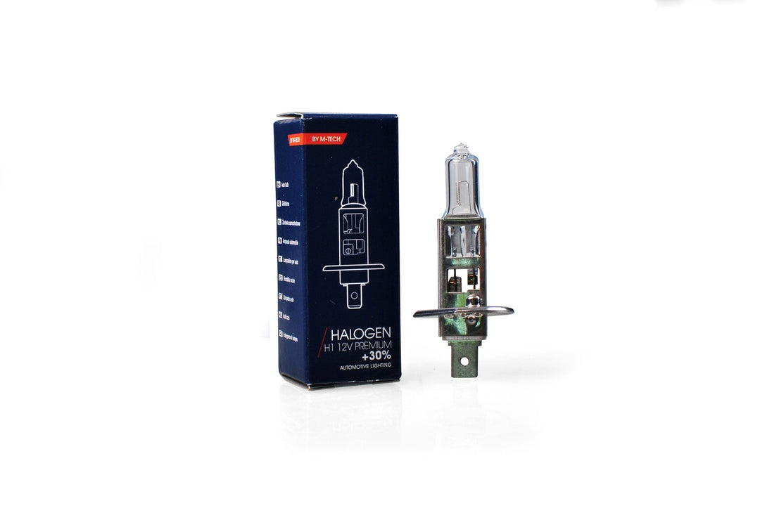 LÁMPARA HALÓGENA M-TECH PREMIUM 12V/55W H1 | 10 UDS