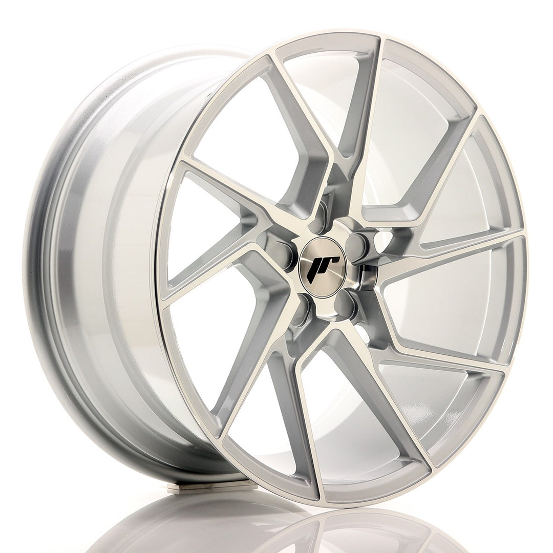 JAPAN RACING JR33 19''X9.5 ET BLANK BLANK CB 74.1 SILBERNE FELGE